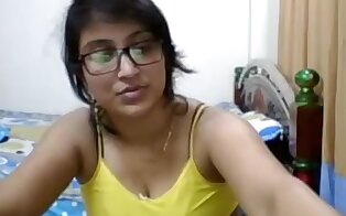 Indian hot aunty similar to one another tits with an increment of boob press to boyfriend